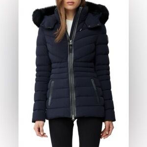 Mackage Fox Fur hooded Patsy down jacket